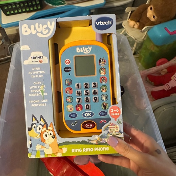 vtech | Toys | Vtech Bluey Phone New With Tags | Poshmark